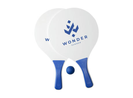 BeachTennis Strandspiel Werbeartikel