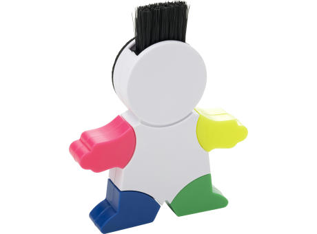 Textmarkerin Figur-Form aus Kunststoff Ella Werbeartikel