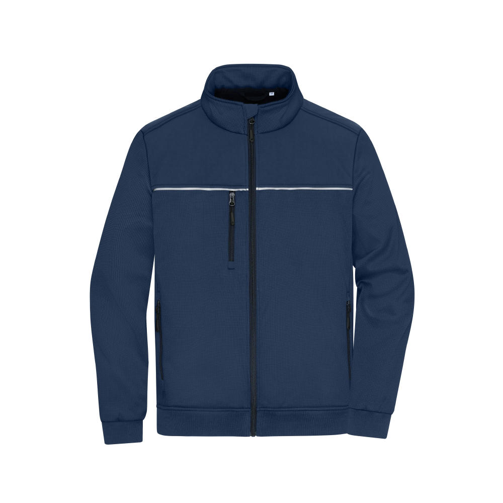 Product image Hybrid Workwear Jacket - Robuste Jacke mit dezentem Druck im Materialmix Werbeartikel