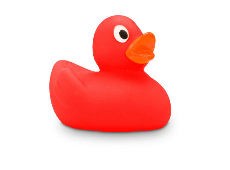 Werbeente Tilda XS Rot, ca. 4 cm Werbeartikel