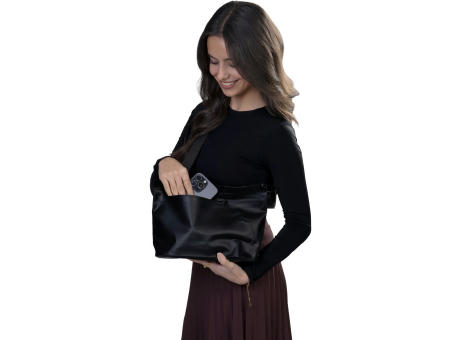 Product image COURIER Umhängetasche schwarz Werbeartikel