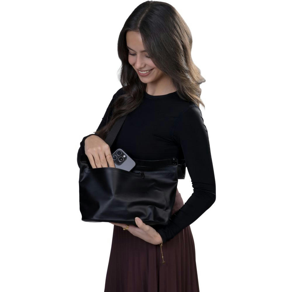 Product image COURIER Umhängetasche schwarz Werbeartikel