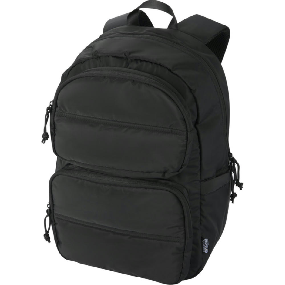 Product image Puffer 15,6" GRS recycelter Laptoprucksack 18L Werbeartikel