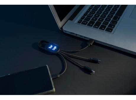 4-in-1-Ladekabelset Idris bedrucken