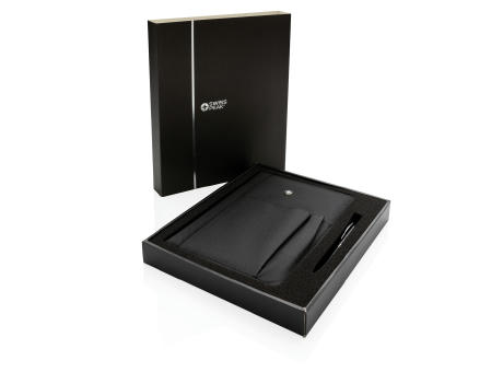 Notizbuch und Stift Werbeartikel