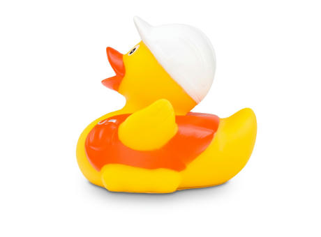 Werbeente Bob Bauleiter Werbeartikel