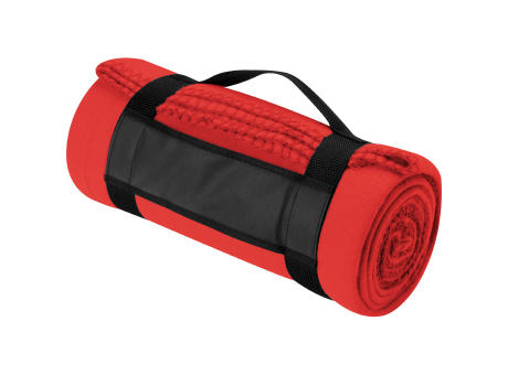 Product image Fleecedecke mit Tragebanderole Werbeartikel