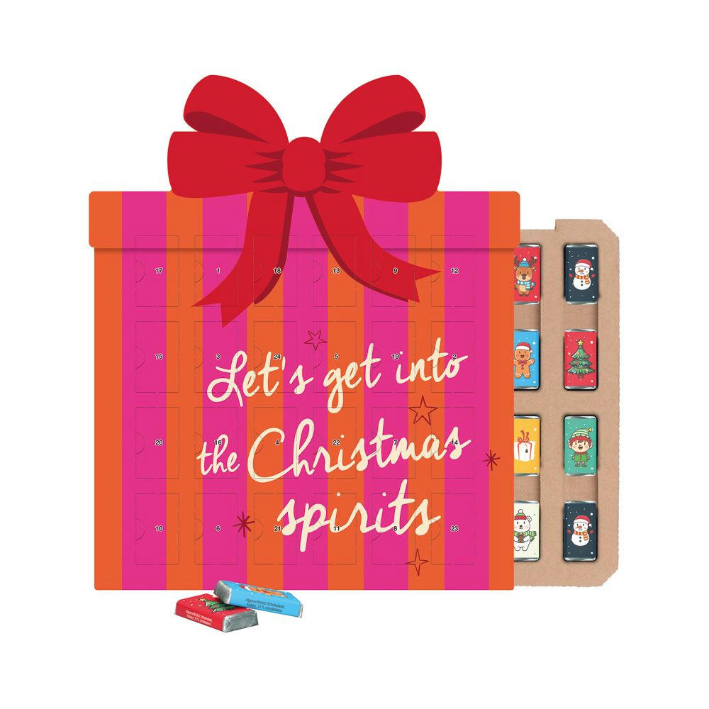 Shape Adventskalender Geschenk Eco Werbeartikel