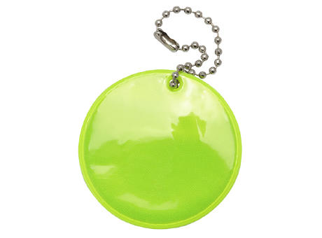 Weich-Reflektor mit Kugelkette, Kreis bedrucken