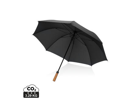 Product image Tony Aware™ RPET 30" Schirm mit auto. Öffnung & Akaziengriff Werbeartikel