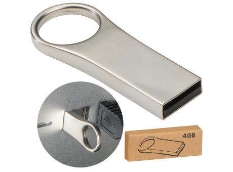 Product image USB Stick aus Metall 4GB bedrucken