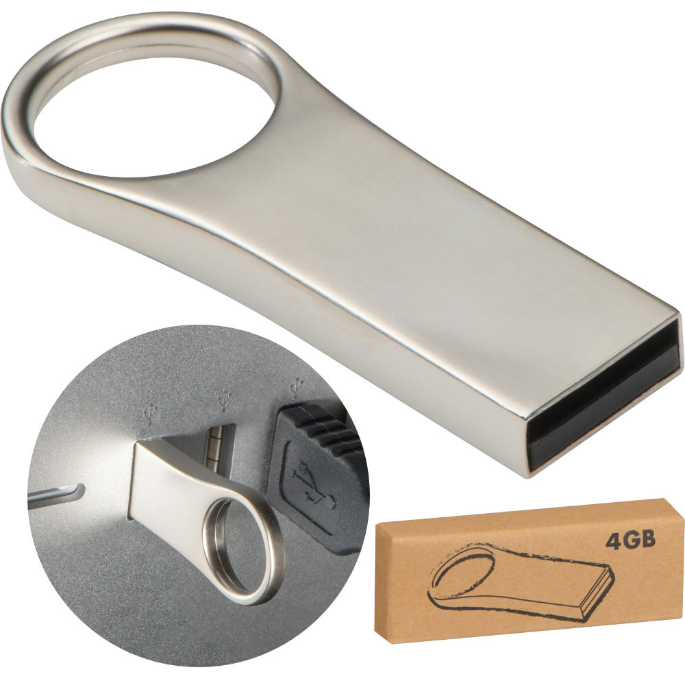 Product image USB Stick aus Metall 4GB Werbeartikel