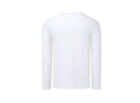 Erwachsene Weiß T-Shirt Iconic Long Sleeve T bedrucken