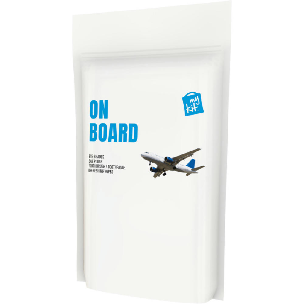 Product image MyKit Flugzeug Reiseset in Papierhülle Werbeartikel