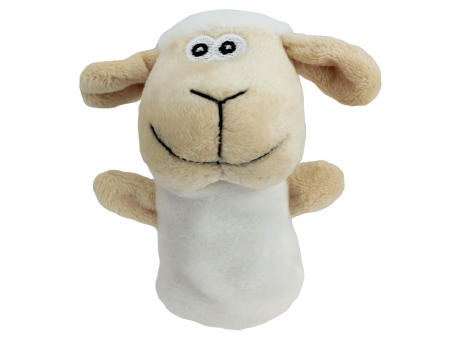 Product image rPET PLÜSCH FINGERPUPPE SCHAF Werbeartikel
