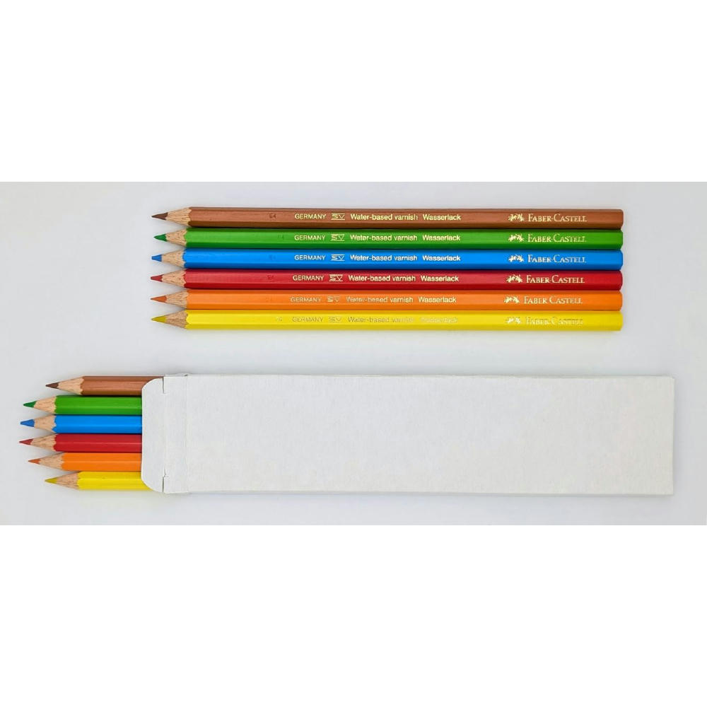 Product image Buntstift 6er Soneretui Castle Werbeartikel