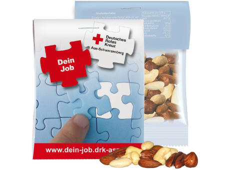Product image NusskernMix, ca. 15g, Express Midi-Tüte mit Werbereiter Werbeartikel