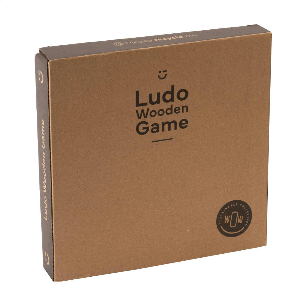 Ludo Wooden Game Spiel Werbeartikel