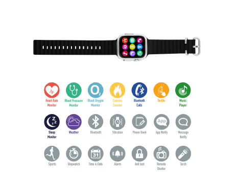 Intelligente Uhr Connor Werbeartikel