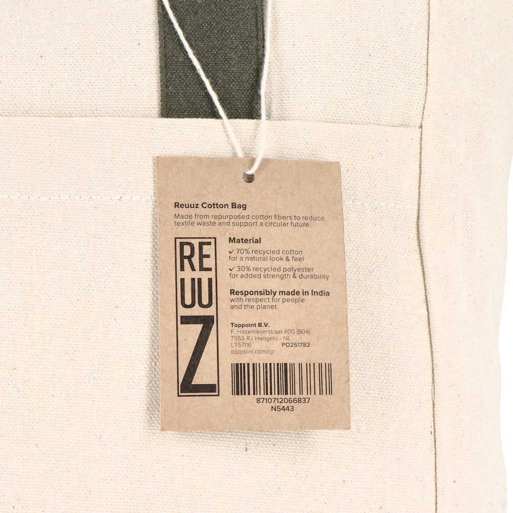InSideOut Reuuz Canvas Tragetasche 33 x 42 x 10 cm Werbeartikel