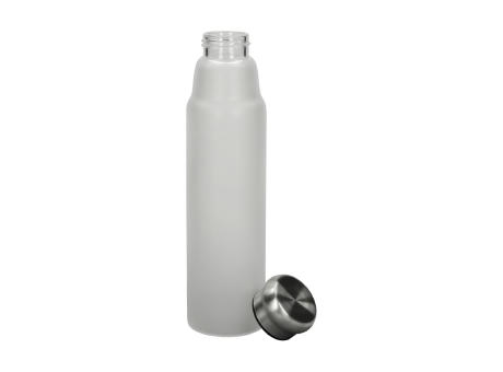 Glasflasche "Life" 700 ml, Frosted Werbeartikel
