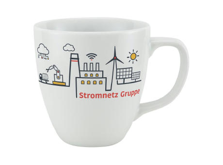 SND Porzellanbecher Dallas|(Made in EU1) Werbeartikel