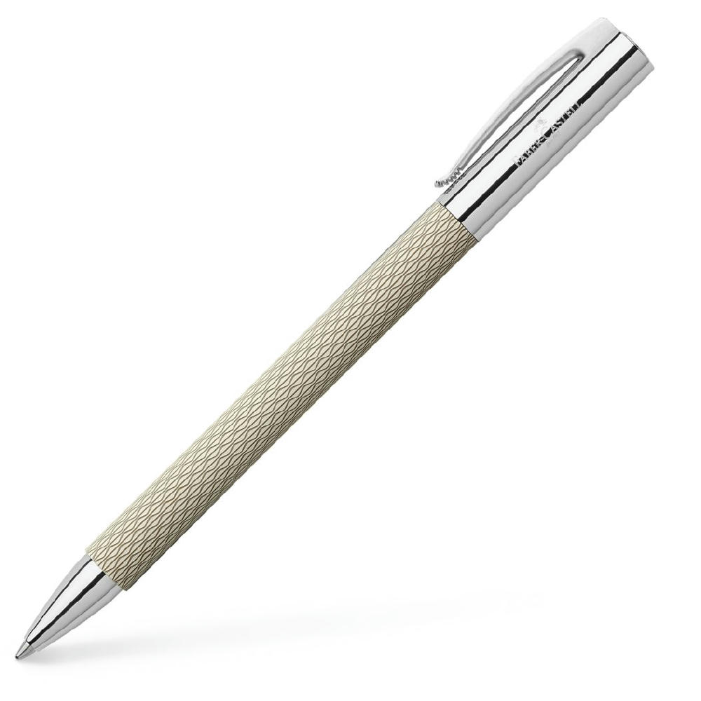 Product image Ambition OpArt White Sand Kugelschreiber Werbeartikel
