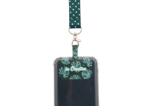 individuelles RPET Handyhalter-Lanyard Subyard Mobile RPET Werbeartikel