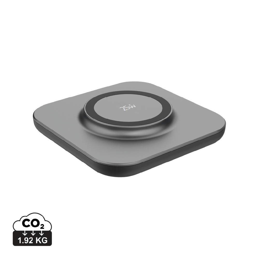 Quantum Ultra-Fast 25W magnetisches Wireless-Charging-Pad Werbeartikel