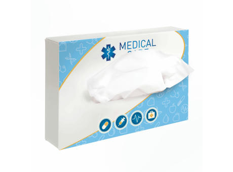 Taschentuchbox rechteckig Werbeartikel