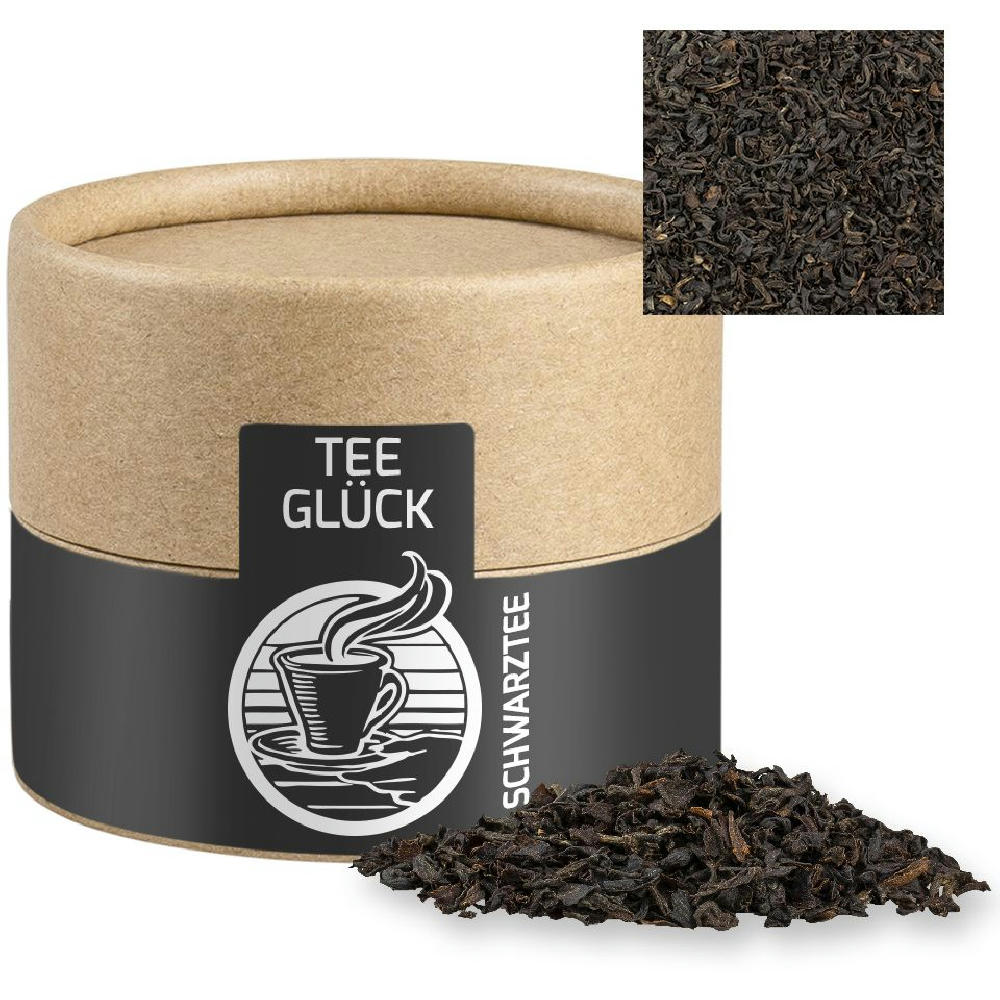 Product image Schwarztee, ca. 15g, Kraftpapierdose Mini Werbeartikel