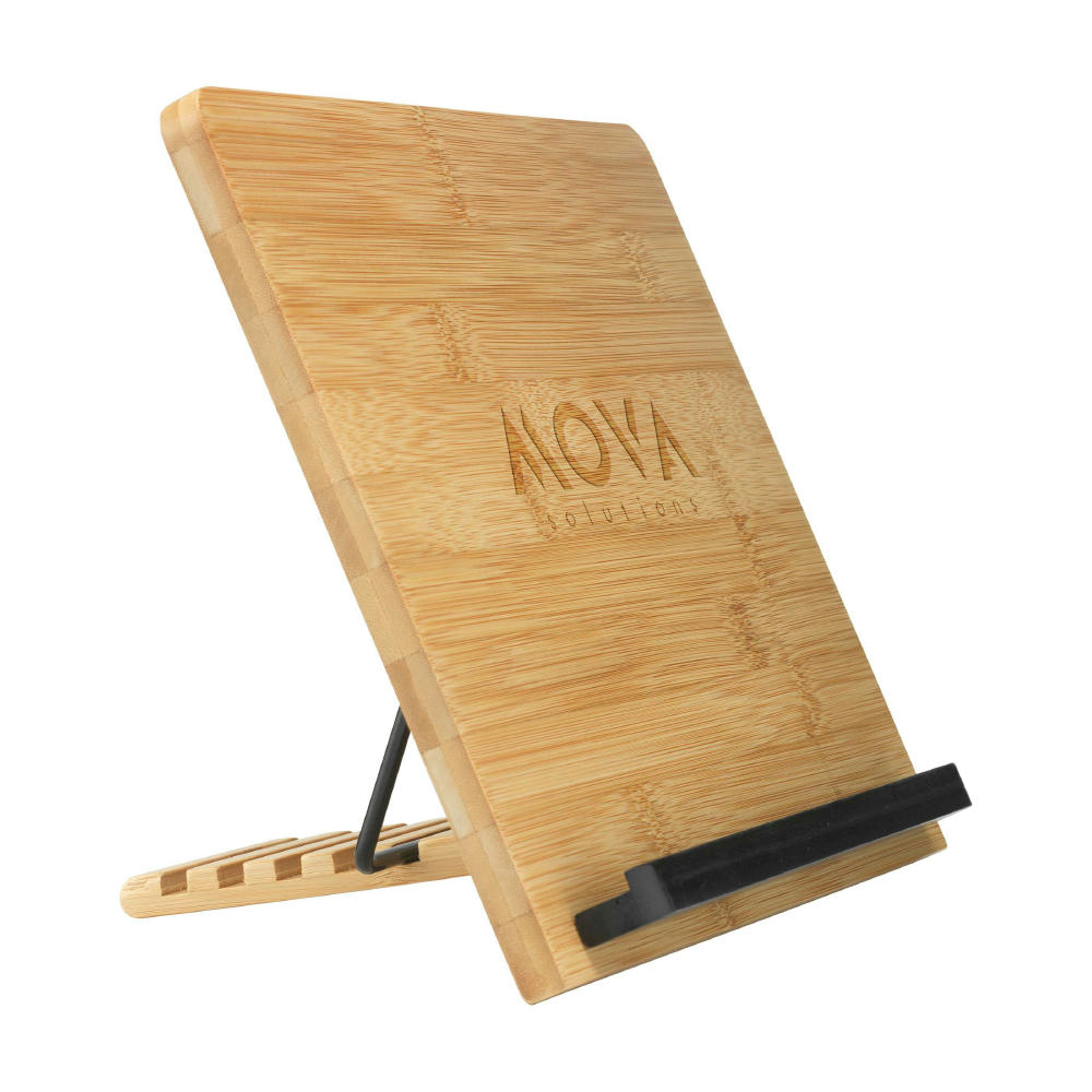 Java Bamboo Laptopständer Werbeartikel