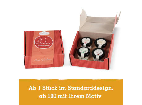 4 Gourmet Gewürze im Geschenkkarton bedrucken