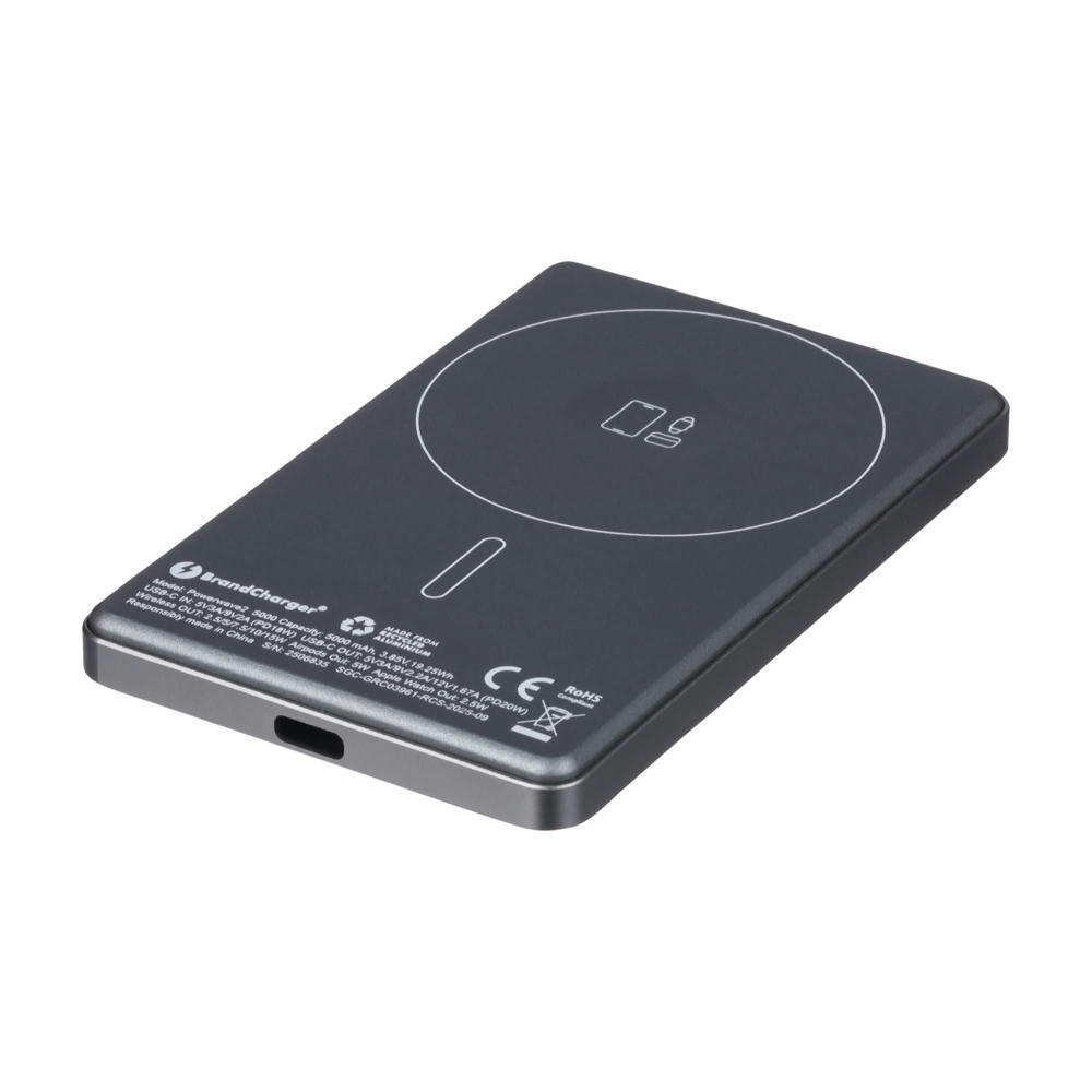 BrandCharger Powerbank Powerwave 2 | Recycelt | 5.000 mAh Werbeartikel
