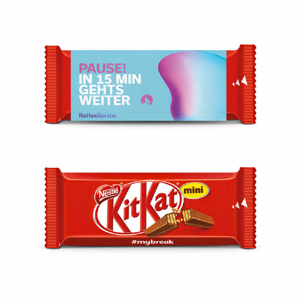 Product image KitKat Mini im Werbeschuber Werbeartikel