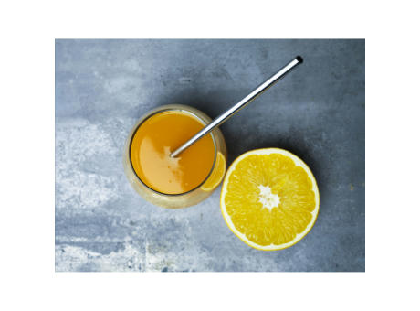 Reusable 1 piece ECO Straw Set Strohalme aus Edelstahl Werbeartikel