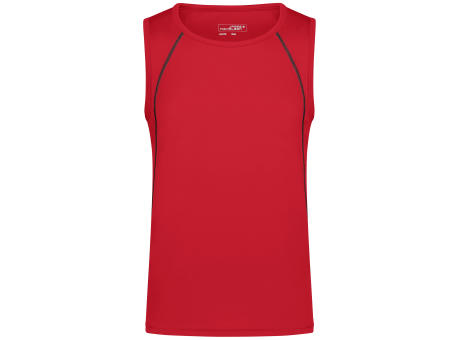 Men's Sports Tanktop - Funktionstop für Fitness und Sport bedrucken