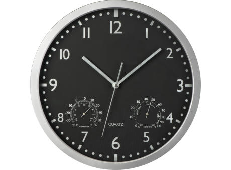 Product image Wanduhr mit Hygro - und Thermometer Werbeartikel