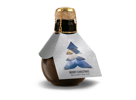 Geschenkset / Präsenteset: Kleinste Sektflache: Merry Christmas Werbeartikel