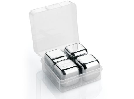 Cilio Kühlwürfel STEEL 4er Set bedrucken