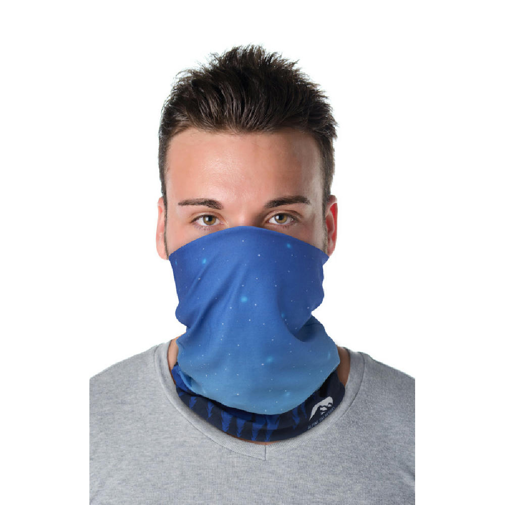 Lara Sublimation-Multi-Schal mit Fleece-Schicht und Säumen Werbeartikel
