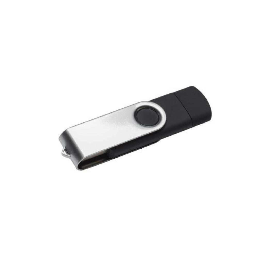 USB-Stick C05 Micro USB 2.0 Flash Disk   4 GB Blau Werbeartikel