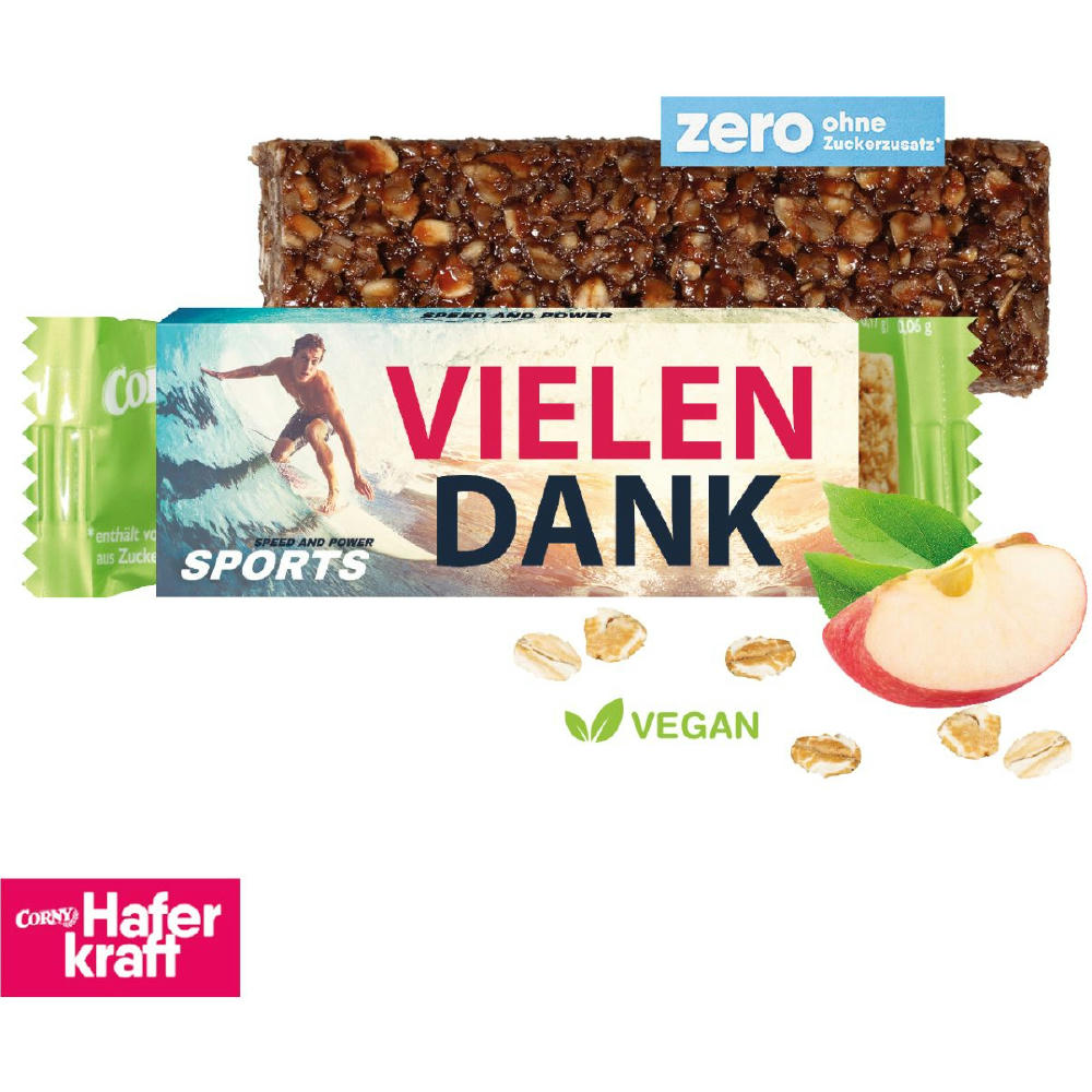 CORNY HAFERKRAFT OHNE ZUCKERZUSATZ Werbeartikel