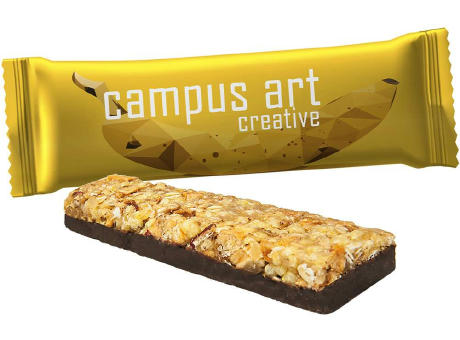 Product image Müsliriegel Schoko-Banane, ca. 25g, Flowpack Werbeartikel