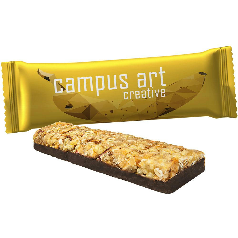 Product image Müsliriegel Schoko-Banane, ca. 25g, Flowpack Werbeartikel