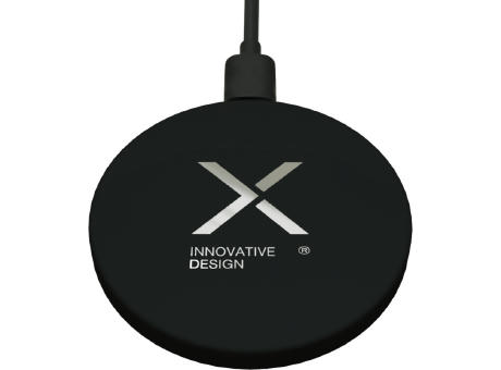 Product image SCX.design W37 15W extra slim kabelloses Ladepad aus recyceltem Aluminium Werbeartikel