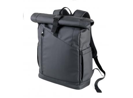 Product image TROIKA Roll Top Rucksack TROIKA BLACK ROLL TOP Werbeartikel