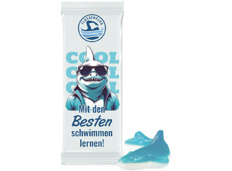 Fruchtgummi 1er Hai Werbeartikel