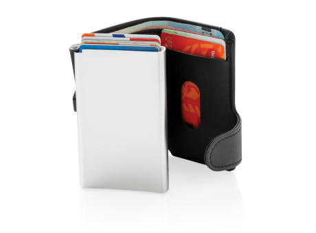 Aluminium RFID Kartenhalter mit PU-Börse bedrucken