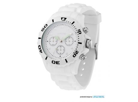 Product image Kunststoffuhr LOGI CHRONO Werbeartikel